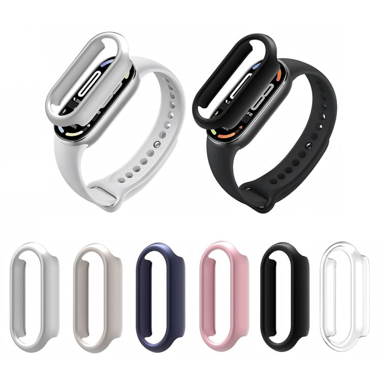 For Xiaomi Smart Band 10 / 10 NFC Half Coverage Hollow PC Watch Protective Cover(Midnight Blue) - free shipping - PMC TechLife - Order now!