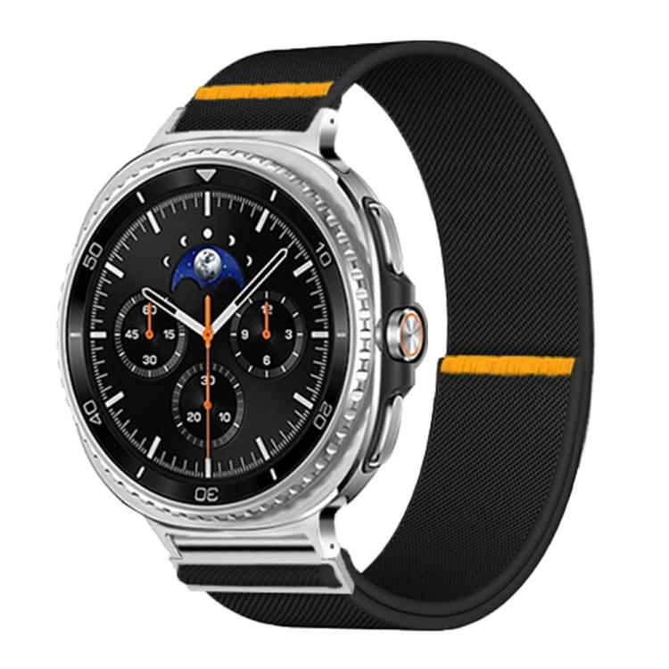 For Samsung Galaxy Watch8 / Watch8 Classic Adjustable Single Loop Elastic Nylon Watch Band(Black) - free shipping - PMC TechLife - Order now!