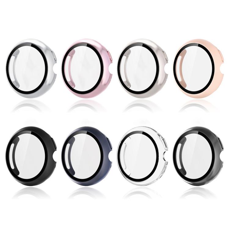 For Google Pixel Watch4 45mm Tempered Film Integrated PC Watch Protective Cover(Midnight Blue) - free shipping - PMC TechLife - Order now!