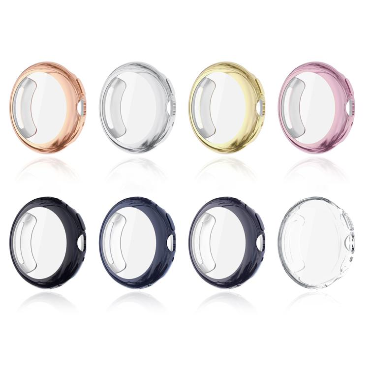 For Google Pixel Watch4 45mm Full Coverage Electroplated TPU Watch Protective Cover(Transparent) - free shipping - PMC TechLife - Order now!