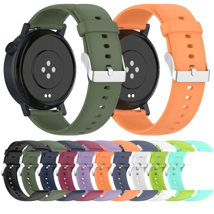 For CMF Watch 3 Pro / CMF Watch Pro2 Solid Color Silicone Watch Band(Lime) - free shipping - PMC TechLife - Order now!