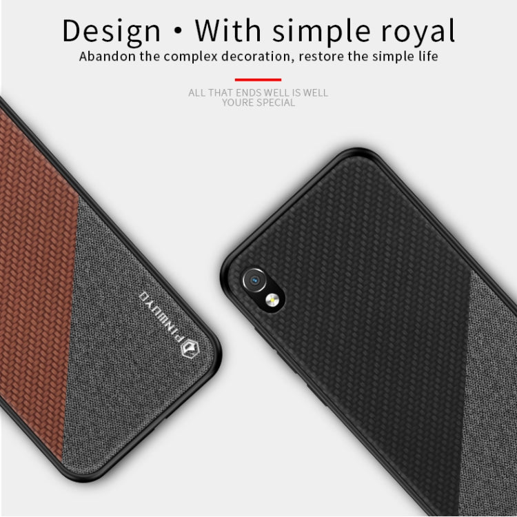 PINWUYO Honors Series Shockproof PC + TPU Protective Case for Xiaomi RedMi 7A(Black) - More Brand by PINWUYO | Online Shopping South Africa | PMC Jewellery | Buy Now Pay Later Mobicred