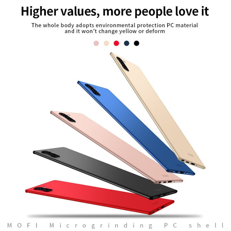 MOFI Frosted PC Ultra-thin Hard Case for Galaxy Note10(Black) - Galaxy Phone Cases by MOFI | Online Shopping South Africa | PMC TechLife