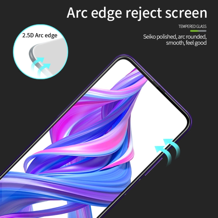 MOFI 9H 2.5D Full Screen Tempered Glass Film for Huawei Honor 9X / Honor 9X Pro(Black) -  by MOFI | Online Shopping South Africa | PMC Jewellery | Buy Now Pay Later Mobicred