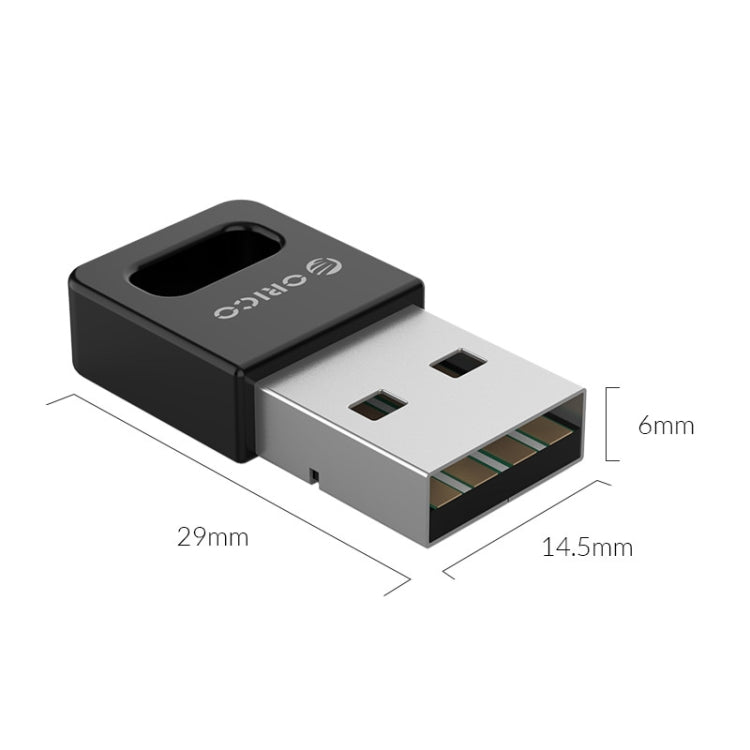 ORICO BTA-409 USB External Bluetooth 4.0 Adapter(Black) - Bluetooth Dongle by ORICO | Online Shopping South Africa | PMC Jewellery | Buy Now Pay Later Mobicred