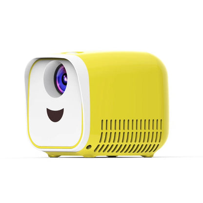 L1 Children Projector Mini LED Portable Home Speaker Projector, US Plug(Yellow) - LED Projector by PMC Jewellery | Online Shopping South Africa | PMC Jewellery | Buy Now Pay Later Mobicred