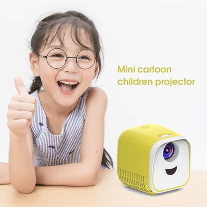 L1 Children Projector Mini LED Portable Home Speaker Projector, UK Plug(Black) - LED Projector by PMC Jewellery | Online Shopping South Africa | PMC Jewellery | Buy Now Pay Later Mobicred