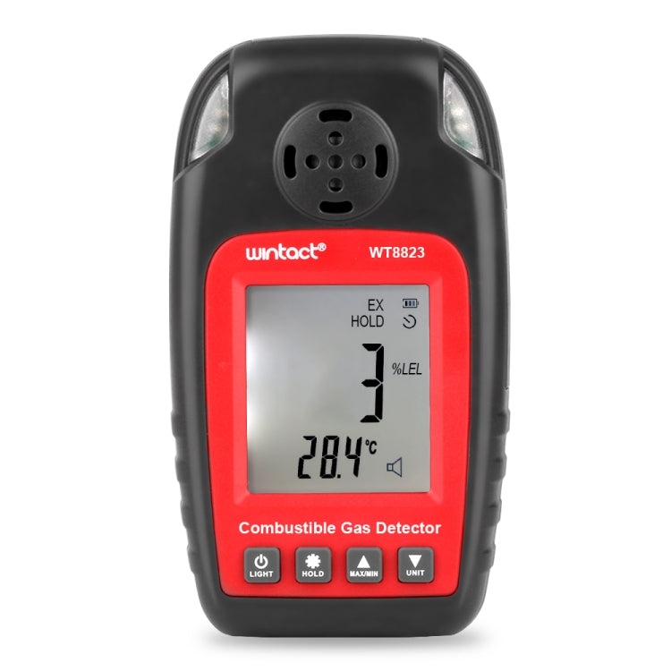 Wintact WT8823 Combustible Gas Alarm Detector Gas Leakage Flammable Natural Digital LCD Display Gas Leak Detector Monitor Gas Analyzer - Gas Monitor by Wintact | Online Shopping South Africa | PMC Jewellery | Buy Now Pay Later Mobicred