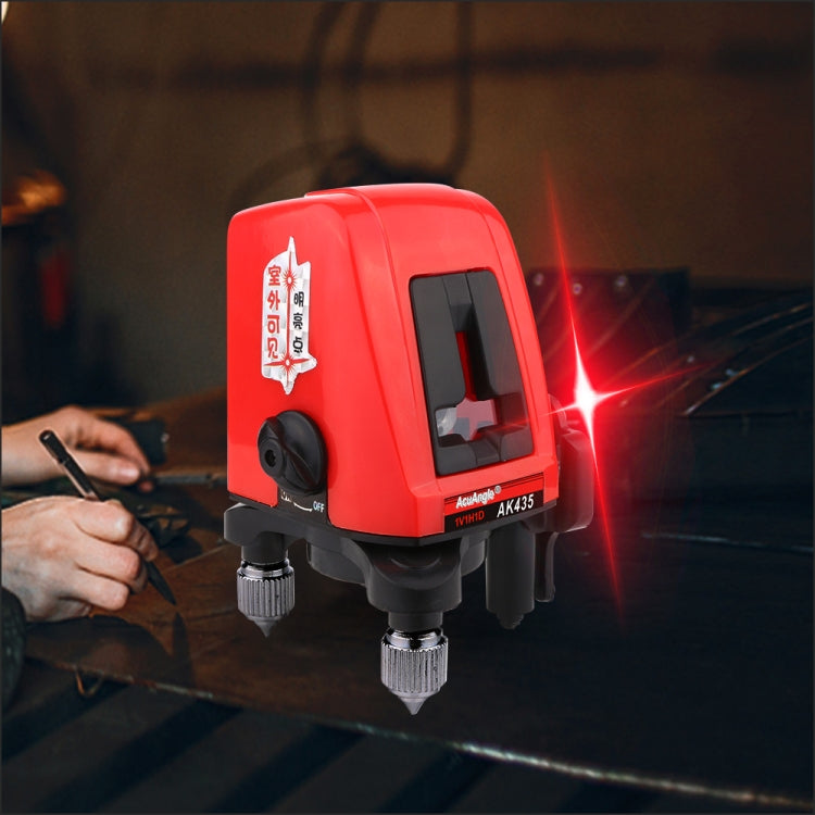 AK435 Laser Level 3D Self Leveling 2 Line Lasers Horizontal Vertical Lasers Level 360 Tripod Mini Laser Levels - Other Tester Tool by PMC Jewellery | Online Shopping South Africa | PMC Jewellery | Buy Now Pay Later Mobicred