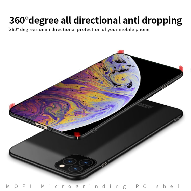 For iPhone 11 Pro MOFI Frosted PC Ultra-thin Hard Case (Blue) - free shipping - PMC TechLife - Order now!
