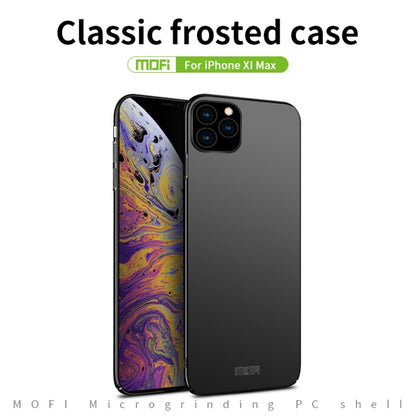 For iPhone 11 Pro Max MOFI Frosted PC Ultra-thin Hard Case (Blue) - iPhone 11 Pro Max Cases by MOFI | Online Shopping South Africa | PMC Jewellery