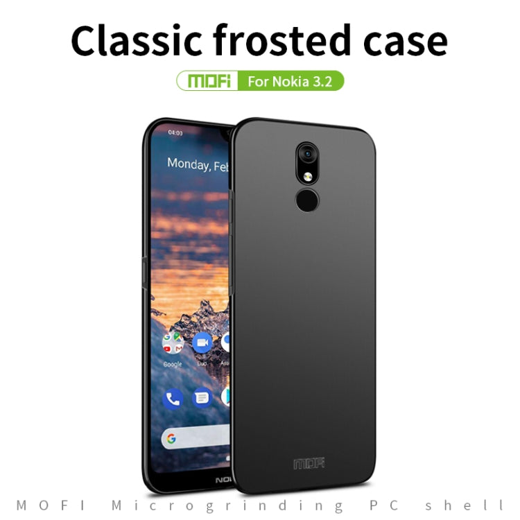 MOFI Frosted PC Ultra-thin Hard Case for Nokia 3.2(Blue) - Google Cases by MOFI | Online Shopping South Africa | PMC Jewellery