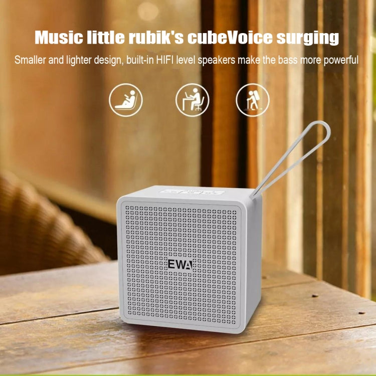 EWA A105 High Hidelity Bluetooth Speaker, Small Size High  Power Bass, TWS Bluetooth Technology Support TF(Gold) - Desktop Speaker by EWA | Online Shopping South Africa | PMC Jewellery | Buy Now Pay Later Mobicred