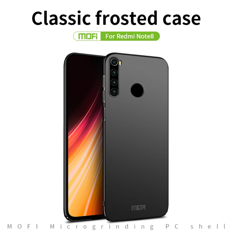 For Xiaomi RedMi Note8 MOFI Frosted PC Ultra-thin Hard Case(Red) - Xiaomi Cases by MOFI | Online Shopping South Africa | PMC Jewellery