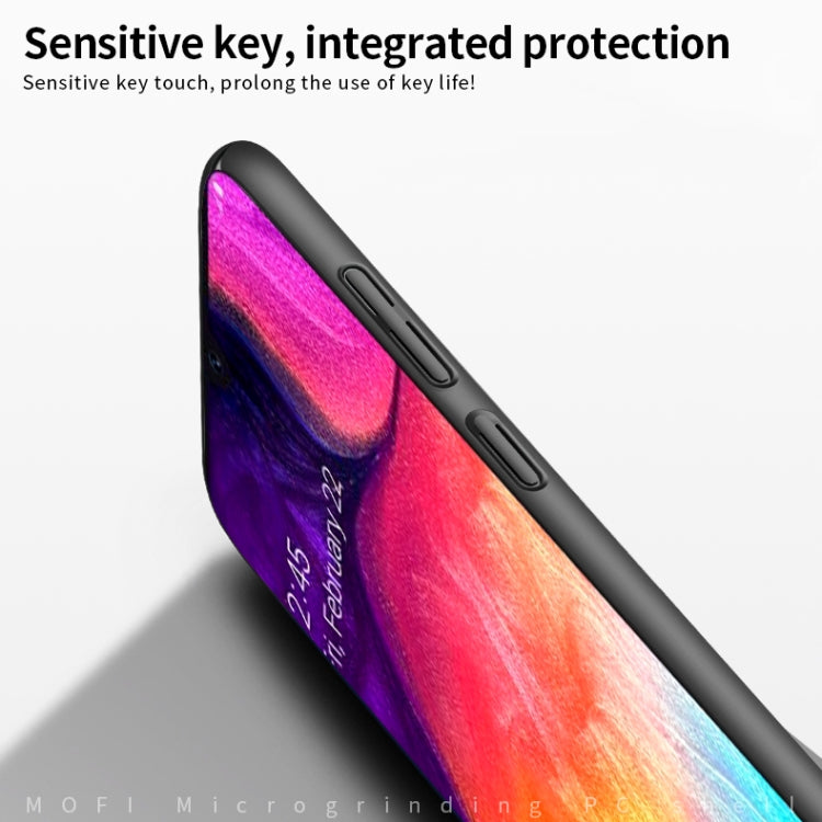 For Galaxy A50 MOFI Frosted PC Ultra-thin Hard Case(Gold) - Galaxy Phone Cases by MOFI | Online Shopping South Africa | PMC TechLife