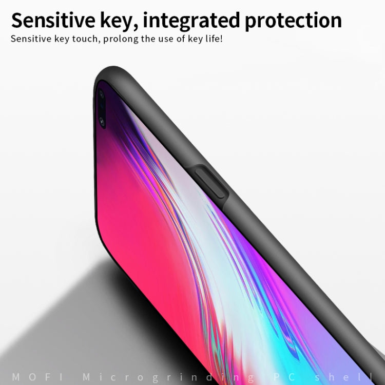 For Galaxy S10 5G MOFI Frosted PC Ultra-thin Hard Case(Red) - Galaxy Phone Cases by MOFI | Online Shopping South Africa | PMC TechLife | Buy Now Pay Later Mobicred