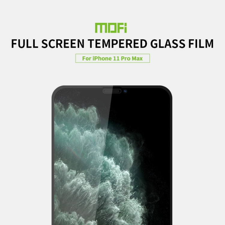 For iPhone 11 Pro Max   MOFI 9H 2.5D Full Screen Tempered Glass Film(Rose Gold) - iPhone 11 Pro Max Tempered Glass by MOFI | Online Shopping South Africa | PMC TechLife | Buy Now Pay Later Mobicred