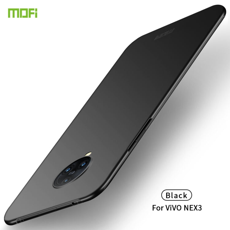 For  VIVO NEX3 MOFI Frosted PC Ultra-thin Hard Case(Black) - vivo Cases by MOFI | Online Shopping South Africa | PMC Jewellery