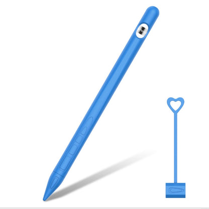 Suitable For Apple Pencil1 Generation StylusTouch Pen Silicone Protective Cover Pen Cap(Blue) - Pencil Accessories by PMC Jewellery | Online Shopping South Africa | PMC Jewellery | Buy Now Pay Later Mobicred