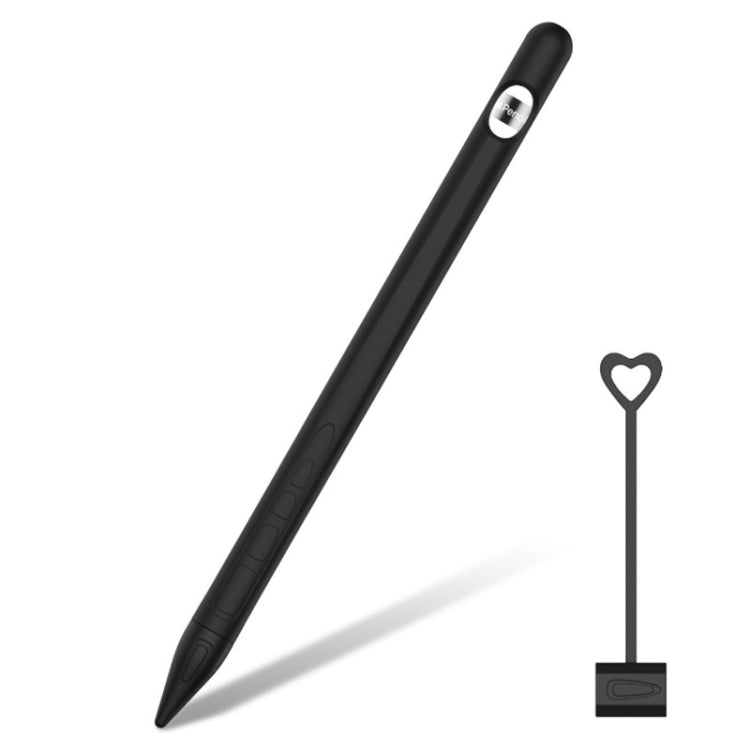 Suitable For Apple Pencil1 Generation StylusTouch Pen Silicone Protective Cover Pen Cap(Navy Blue) - Pencil Accessories by PMC Jewellery | Online Shopping South Africa | PMC Jewellery | Buy Now Pay Later Mobicred