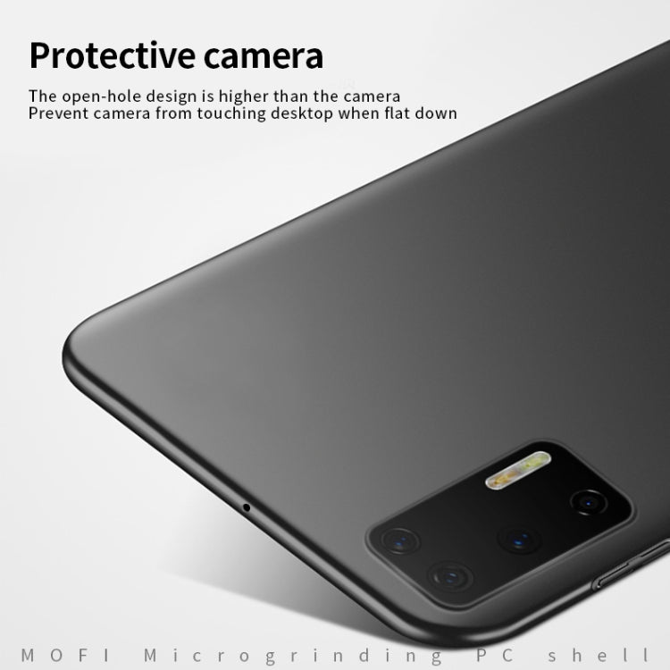 For Huawei P40 MOFI Frosted PC Ultra-thin Hard Case(Blue) - Huawei Cases by MOFI | Online Shopping South Africa | PMC Jewellery