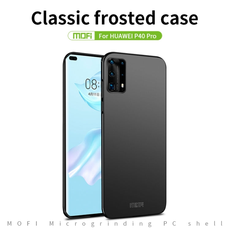 For Huawei P40 Pro MOFI Frosted PC Ultra-thin Hard Case(Blue) - Huawei Cases by MOFI | Online Shopping South Africa | PMC Jewellery