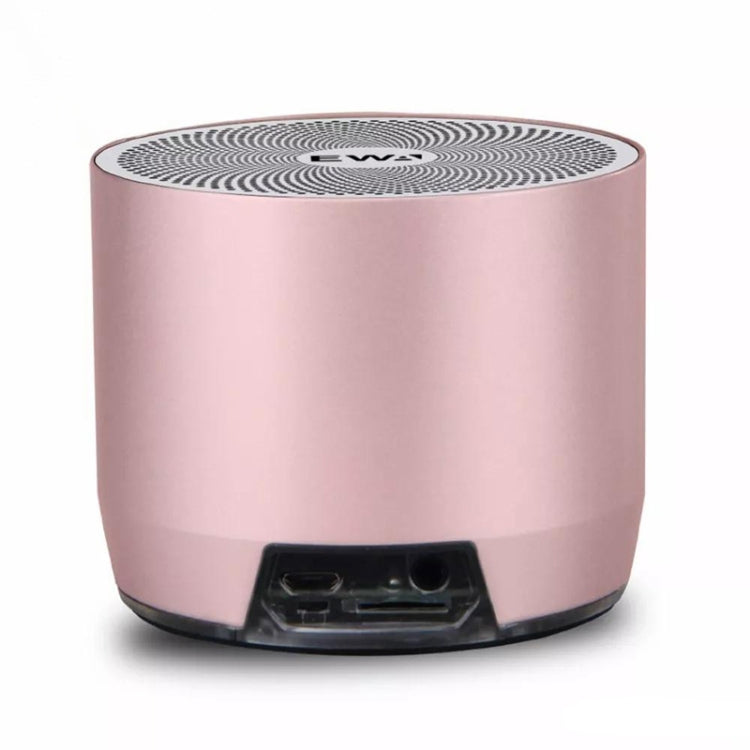 EWA A3 Mini Speakers 8W 3D Stereo Music Surround Wireless Bluetooth Speakers  Portable  Sound Bass Support TF Cards USB(Rose Gold) - Desktop Speaker by EWA | Online Shopping South Africa | PMC Jewellery | Buy Now Pay Later Mobicred