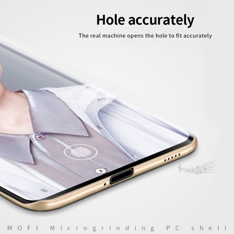 For Huawei Nova 7 Pro MOFI Frosted PC Ultra-thin Hard Case(Gold) - Huawei Cases by MOFI | Online Shopping South Africa | PMC Jewellery