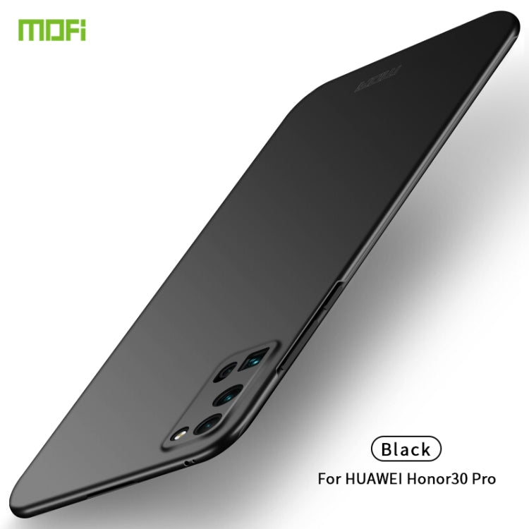 For Huawei Honor 30 Pro MOFI Frosted PC Ultra-thin Hard Case(Black) - Honor Cases by MOFI | Online Shopping South Africa | PMC TechLife | Buy Now Pay Later Mobicred