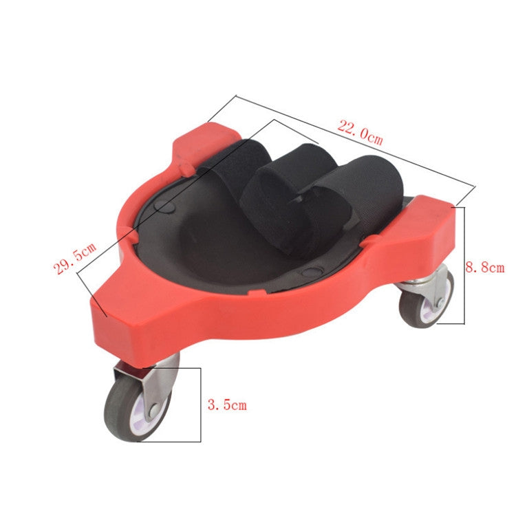 Multifunctional Sliding Knee pad Labor-saving Universal Wheel Mobile Carpentry Kneeling Pad(Yellow) - Others by PMC TechLife | Online Shopping South Africa | PMC TechLife