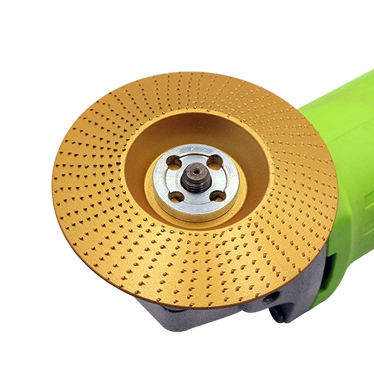 Woodworking Sanding Thorn Disk Angle Grinder Thorn Disk Plastic Grinding Disk Polishing Disk, Style:Arc(Gold) - Abrasive Tools & Accessories by PMC TechLife | Online Shopping South Africa | PMC TechLife | Buy Now Pay Later Mobicred