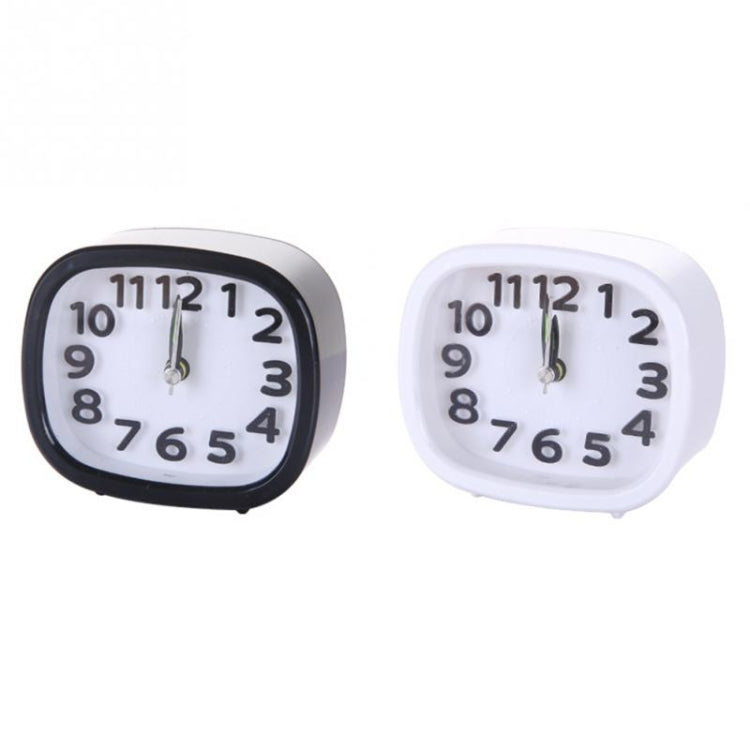 Creative Minimalist Mute Alarm Clock(Square White) - Alarm Clocks by PMc TechLife | Online Shopping South Africa | PMc TechLife | Buy Now Pay Later Mobicred