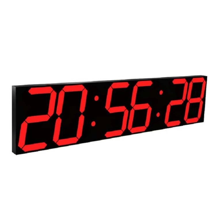 Multifunctional LED Wall Clock Creative Digital Clock, Style:Sealed Box Remote Control(Red Font) - free shipping - PMc TechLife - Order now!
