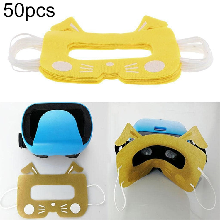 50 PCS Disposable Pad Eye Cloth Mask for Htc Vive PRO Headset / Sony PSVR PLAYSTATION - VR Accessories by PMC TechLife | Online Shopping South Africa | PMC TechLife | Buy Now Pay Later Mobicred