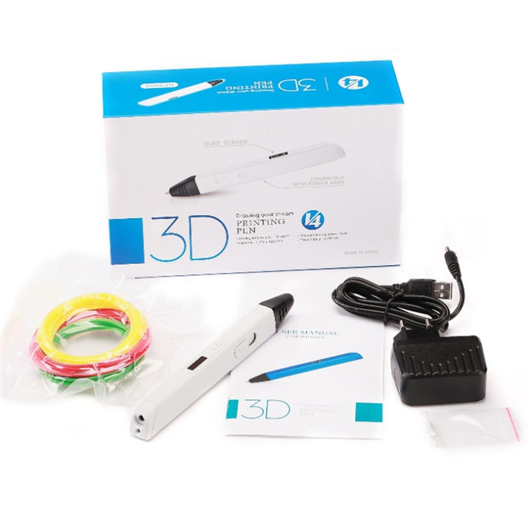 RP800A Childrens Educational Toys 3D Printing Pen, Plug Type:EU Plug(White) - 3D Printer by PMC Jewellery | Online Shopping South Africa | PMC Jewellery | Buy Now Pay Later Mobicred