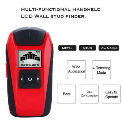 G120 Metal Wood Cable Wire Reinforced Tester Multifunctional Wall Metal Detection Instrument - Metal Detector by PMC Jewellery | Online Shopping South Africa | PMC Jewellery | Buy Now Pay Later Mobicred