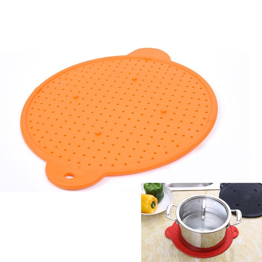 Multifunctional Food Grade Silicone Placemat Creative Kitchenware Heat Insulation Screen Filter(Orange) - Filters by PMC Jewellery | Online Shopping South Africa | PMC Jewellery | Buy Now Pay Later Mobicred