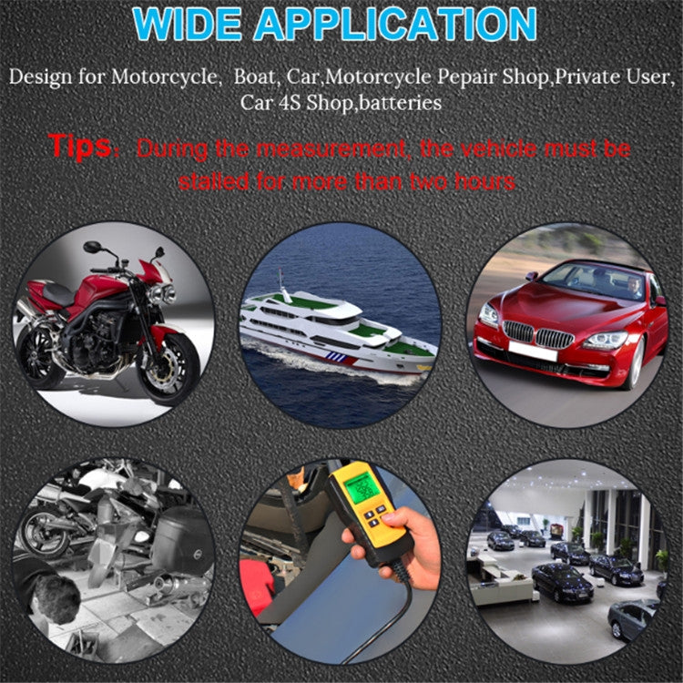 AE300 Car 12V Digital Battery Tester Analyzer - Electronic Test by PMC TechLife | Online Shopping South Africa | PMC TechLife | Buy Now Pay Later Mobicred