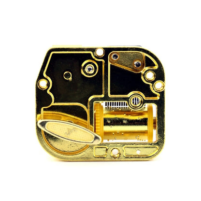 Eight-tone Gold-plated Bar Repair Parts DIY Sky City Paperback Music Box(Memory) - Music Box by PMC Jewellery | Online Shopping South Africa | PMC Jewellery | Buy Now Pay Later Mobicred