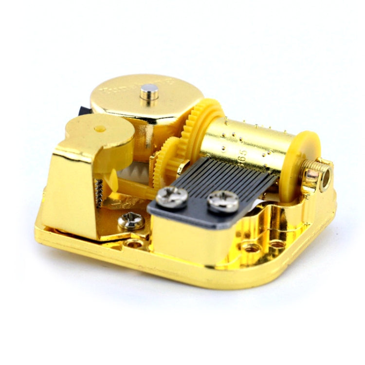 Eight-tone Gold-plated Bar Repair Parts DIY Sky City Paperback Music Box(Ode to Joy) - Music Box by PMC Jewellery | Online Shopping South Africa | PMC Jewellery | Buy Now Pay Later Mobicred