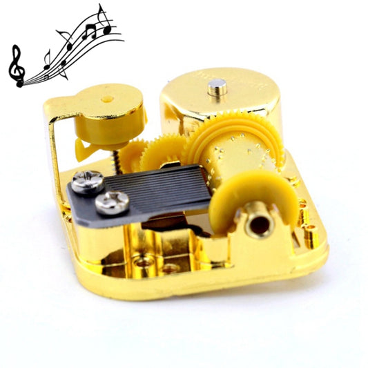 Eight-tone Gold-plated Bar Repair Parts DIY Sky City Paperback Music Box(Love you more Everyday) - Music Box by PMC Jewellery | Online Shopping South Africa | PMC Jewellery | Buy Now Pay Later Mobicred