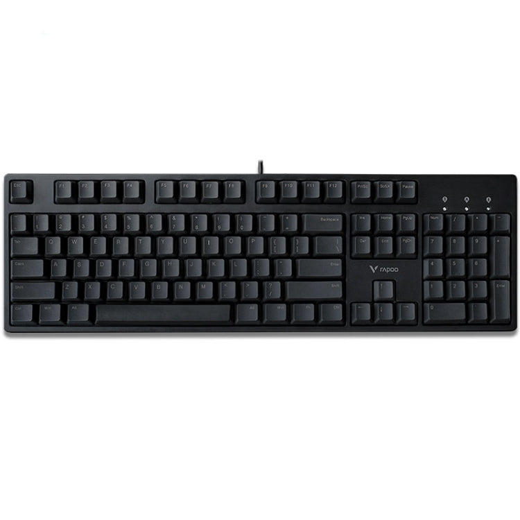Rapoo V860 Desktop Wired Gaming Mechanical Keyboard, Specifications:104 Keys(Red Shaft) - free shipping - PMC Jewellery - Order now!