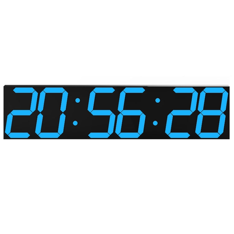 Creative LED Digital Wall Clock Multi-function WIFI Clock, Style:6 Bit Sealed Box WIFI(Ice Blue) - Wall Clock by PMc TechLife | Online Shopping South Africa | PMc TechLife | Buy Now Pay Later Mobicred