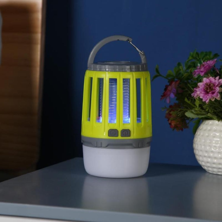 Solar Power Mosquito Killer Outdoor Hanging Camping Anti-insect Insect Killer, Color:Green + Solar Panel - Outdoor Insect Repellent by PMC Jewellery | Online Shopping South Africa | PMC Jewellery | Buy Now Pay Later Mobicred