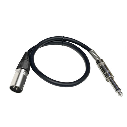 6.35mm Caron Male To XLR 2pin Balance Microphone Audio Cable Mixer Line, Size:10m - Microphone Audio Cable & Connector by PMC Jewellery | Online Shopping South Africa | PMC Jewellery | Buy Now Pay Later Mobicred