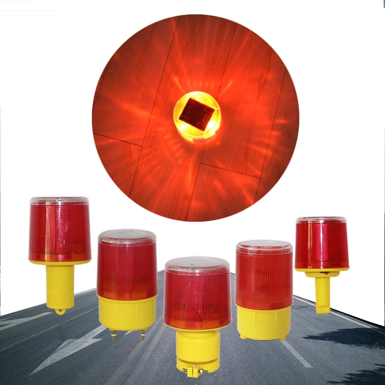 Night Solar Warning Construction Safety Warn Flash Lights Signal Light(Crude) - Warning Lights by PMC Jewellery | Online Shopping South Africa | PMC Jewellery | Buy Now Pay Later Mobicred