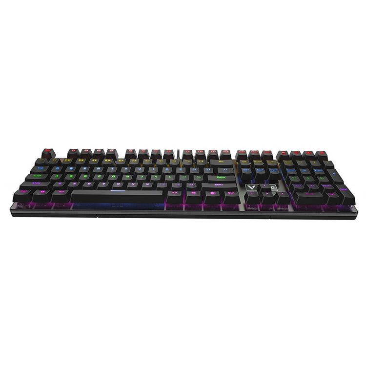 Rapoo V700S 104 Keys Mixed Color Backlight USB Wired Game Computer Without Punching Mechanical Keyboard(Red Shaft) - Wired Keyboard by Rapoo | Online Shopping South Africa | PMC Jewellery | Buy Now Pay Later Mobicred