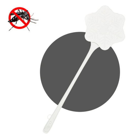 Summer Plastic Fly Swatter Flycatcher, Style:Snowflake Pattern(Dark Light Gray) - Fly Swatter by PMC Jewellery | Online Shopping South Africa | PMC Jewellery | Buy Now Pay Later Mobicred