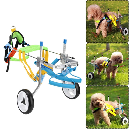 Pet Wheelchair Disabled Dog Old Dog Cat Assisted Walk Car Hind Leg Exercise Car For Dog/Cat Care, Size:XS - Training Aids by PMC Jewellery | Online Shopping South Africa | PMC Jewellery | Buy Now Pay Later Mobicred