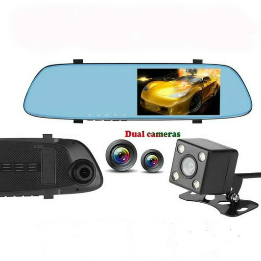 Anytek T22 Car Camera 5 inch IPS Touch-Screen Dual Lens FHD 1080P Car DVR Camera - Car DVRs by PMC Jewellery | Online Shopping South Africa | PMC Jewellery | Buy Now Pay Later Mobicred